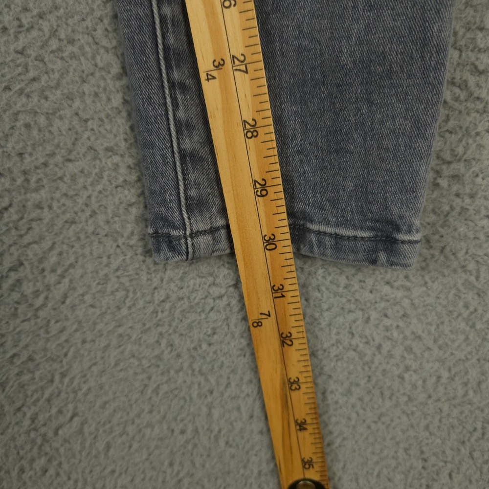 CAbi Jeans Womens 4 Washed Gray High Rise Skinny Distressed Busted Knees Denim - Picture 7 of 15